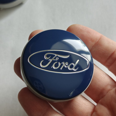 Ковпачки (заглушки) в диски Ford синій 54,5\50 мм 6М21-1003АА (ВА)
